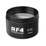 RF4 WD165 0.5X AUXILIARY OBJECTS LENS FOR TRINOCULAR MICROSCOPE
