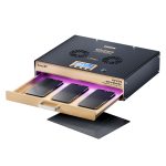 QIANLI UVX24 16 inch Powerful Integrated UV Curing Lamp Box for Phone Tablet Screens 220V EU Plug