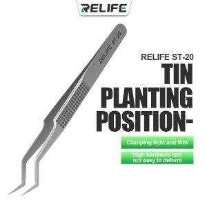 Relife ST-20 Stainless Steel Precision Tweezer