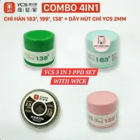 YCS 4 in 1 PPD Solder Paste For BGA CPU Reballing 183 138 199 Paste