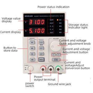 KORAD DC Power Supply KA3005D (30V ~ 5A)