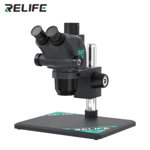 RELIFE RL-M6T Pro-B11 Trinocular HD stereo microscope 6.5~65x continuous zoom (BLACK)