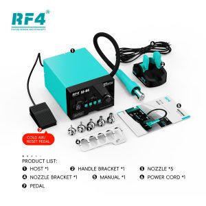 RF4 RF-H4 Lead-free ESD BGA Hot Air Soldering Rework Station (1200W)