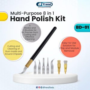 BTREND BD-01 MULTI-PURPOSE 8 IN 1 HAND POLISH KIT