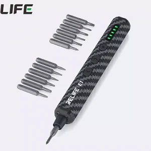 RELIFE E1 Carbon fiber electric screwdriver set E1