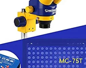 MECHANIC MC75T-B1 .7-4.5X Stereo Microscope With LED Light & Lens 0.5x