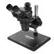 Soptop 9# Trinocular HD Microscope Continuous Zoom 6.7 to 4.5X Industrial Microscope For Mobile Repair