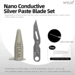 Wylie Nano Conductive Silver Paste & Blade Used for iPhone Repair Yellow Green White Screen Circuits Caused Water Ingress Damaged Screen