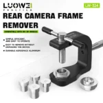 LUOWEI LW-324 Rear Camera Frame Remover Fixture High Precision Camera Ring Rear Cover Glass Dismantling Remover Tool