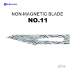 MIJING DP 18 Non-magnetic Blade N0.11 Multiple Uses Long-Lasting Sharpness Hand Polished Screen Bracket Glue Cleaning Knife