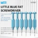 MaAnt MY 081 Little Blue Fat Screwdriver Set S2 Magnetic Bit for IPhone Android Phone Repair Internal Screws Disassembly Tool