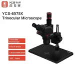 YCS 6575X HD Trinocular Microscope with Large Base for Phones PCB Motherboard Welding Maginify Microscope(Without Camera)