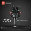 YCS 7050 Trinocular Microscope 7-50x Continuous Zoom Stereo with Built-in Light Source Easy Repair Tool