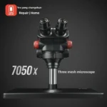 YCS 7050 Trinocular Microscope 7-50x Continuous Zoom Stereo with Built-in Light Source Easy Repair Tool