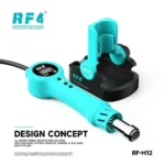 RF4 RF-H12 Integrated Heat Gun with Smart Sleep Mode and Digital Screen for Mobile Phone Motherboard Desoldering