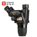 YCS 71 Ultra Microscope Professional 0.67X-45X Magnification Zoom Stereo Microscope for PCB Repair with 10X23 Eyepieces Tools