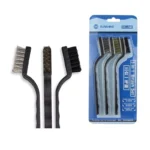 SUNSHINE SS-046 3 In1 IC Phone Repair Cleaning Brush Phone Repair Motherboard Anti-Static Steel Brush Fine Soft Brush Clean