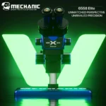 MECHANIC Elite-B11 Trinocular Microscope 6.5-58X Zoom Stereo Microscope WF10X/25 Eyepiece for Mobile Phones PCB Soldering tools