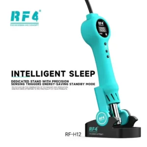 RF4 RF H12 Integrated Heat Gun with Smart Sleep Mode and Digital Screen for Mobile Phone Motherboard Desoldering