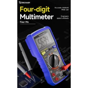 MECHANIC Four MX Four-Bit Semi Digital Multimeter for Mobile Phone Repair High Precision Temperature Detection Multimeter