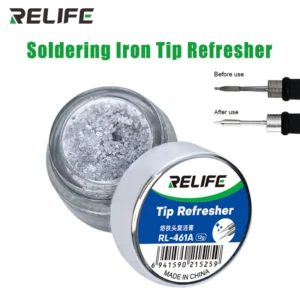 RELIFE RL 461A Soldering Iron Tip Refresher Repair Paste Restores Oxidized Tips for Soldering Iron Recovery and Maintenance Tool