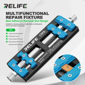 RELIFE TF5 Multifunctional Repair Fixture for Clamping and Repairing Various Mobile Phone Motherboards, CPU Chips, and Component