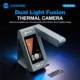 SUNSHINE TB-08 Ultra Dual light Fusion Thermal Camera Dual-end Compatible Use,One-click quick Check,Smart Voice Foldable Storage