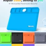 RELIFE RL 004M B11 Base Microscope Silicone Pad High Temperature Resistance 500?/ Anti static Motheboard Repair Mat