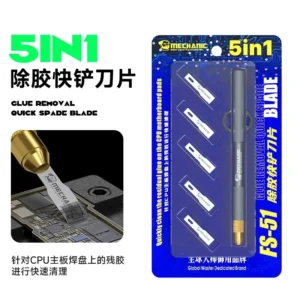 MECHANIC FS 51 5IN1 Glue Removal Shovel Blade Set For Removing Glue Shoveling Glue Chip Prying CPU Hand Tool