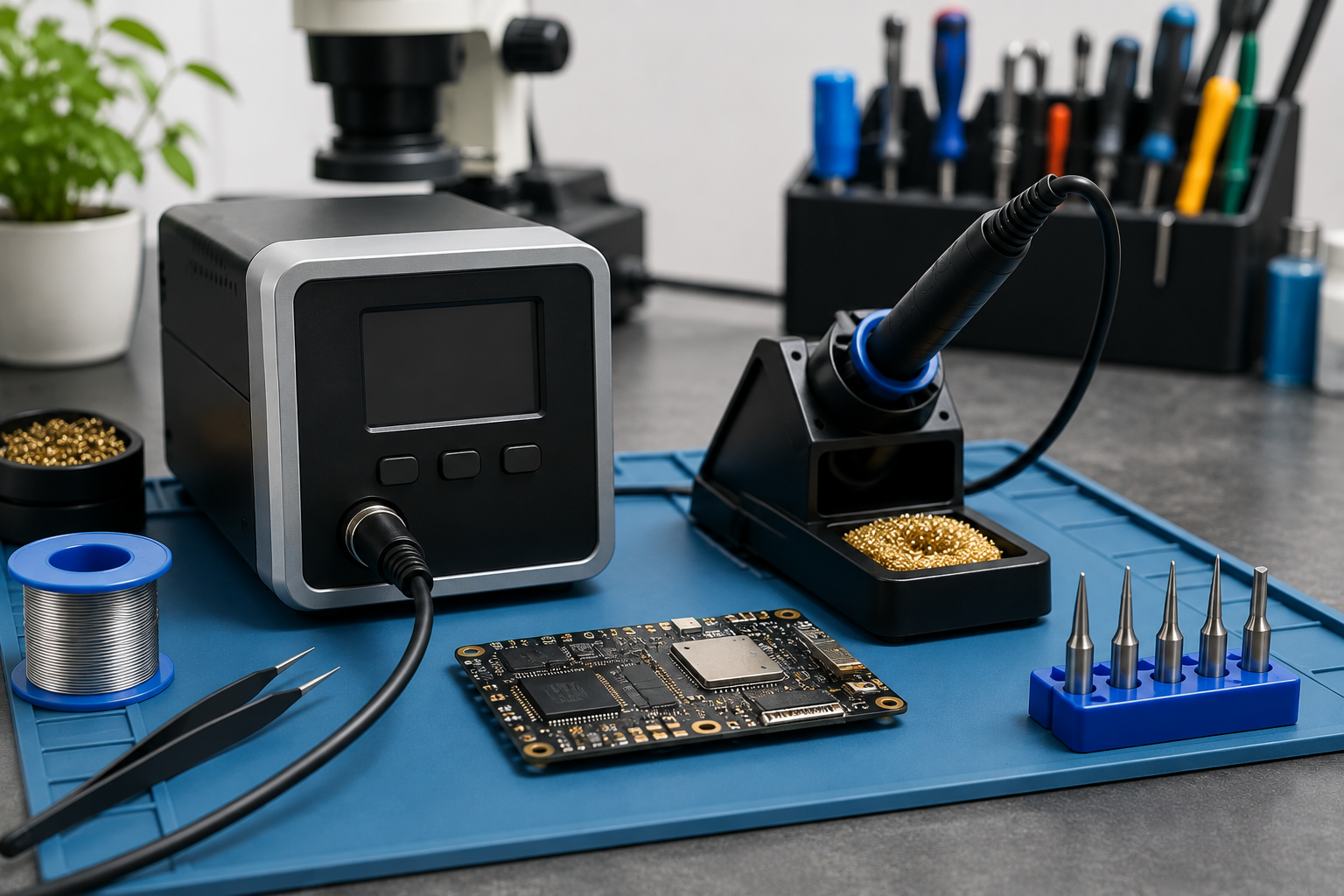 soldering station for mobile repair