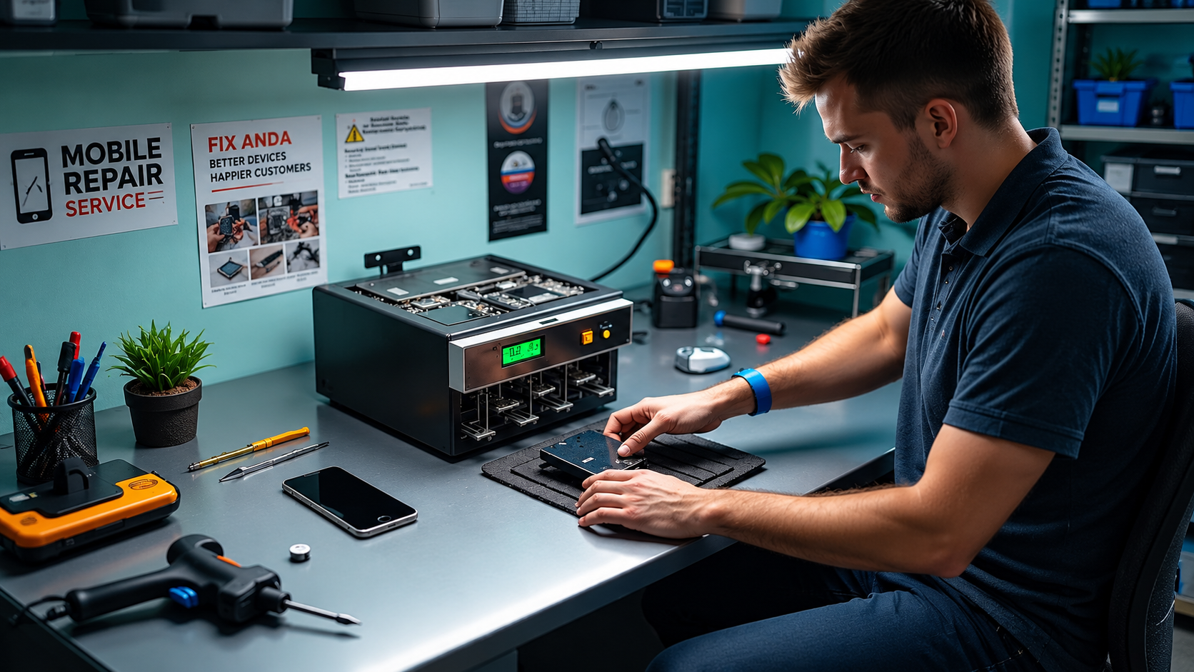 DC Power Supply for Mobile Phone Repair